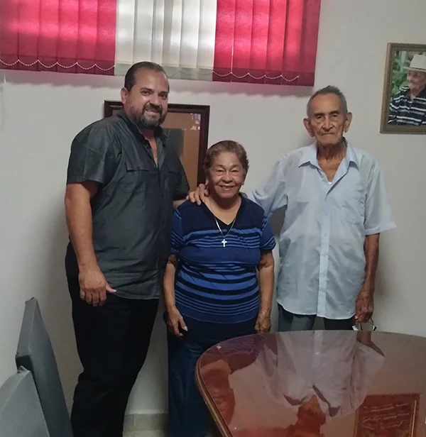 Bufete Narciso Pagan - Don Mariano Padín y Doña Rosa - 72 Años de Casados - Clientes del Bufete